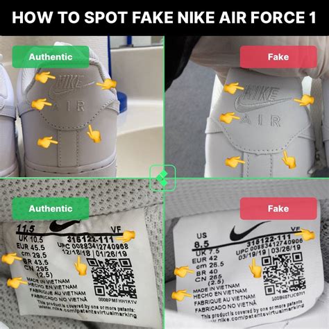 nike womens authentic vs replica|how to tell nike shoes authenticity.